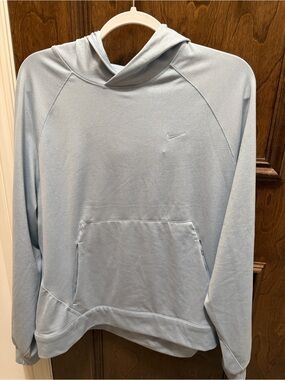 Nike Men's Light Blue Hooded Performance Sweatshirt - New w/ Tags Hoodie NWT